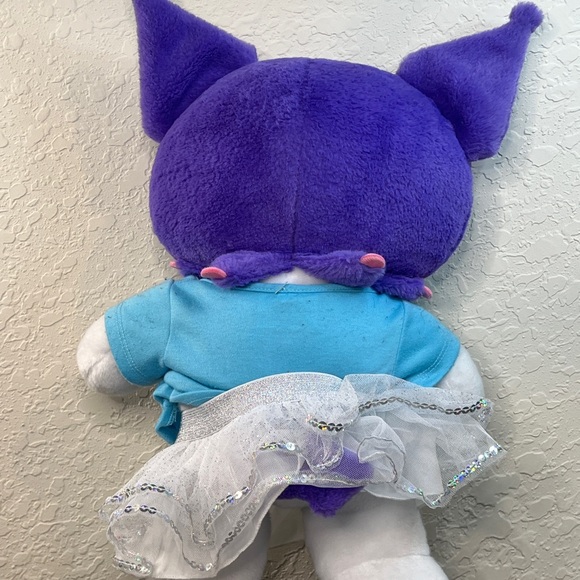 Build A Bear - Sanrio Kuromi Purple Stuffed Plush - Picture 4 of 8